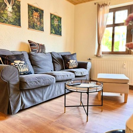 Ferienwohnung Nahe Schloss Kuckuckstein,Infrarotsauna, Hunde Liebstadt Exteriör bild